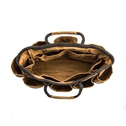 Readywares 14 in. W Waxed Canvas Utility Bag 14 pocket Tan 1 pc