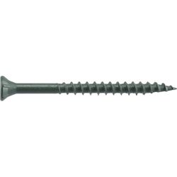 HILLMAN Deck Plus No. 8 Ga. X 2 in. L Green Star Flat Head Exterior Deck Screws 50 pk