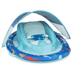 Swimways Blue/Purple PVC/Vinyl Inflatable Mermaid and Shark Baby Float