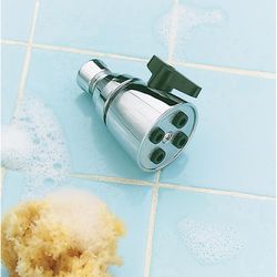 Ace Chrome Brass 6 settings Adjustable Showerhead 1.8 gpm