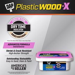 DAP Plastic Wood-X Natural Wood Filler 8 oz