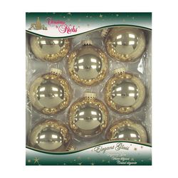 Christmas by Krebs Aztec Gold Ball Ornament