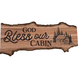 P Graham Dunn 14 in. H X 32 in. L Multicolored Wood Barky Sign