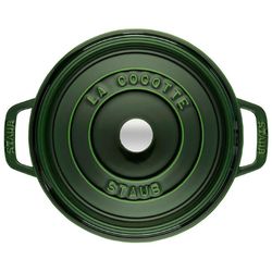 Staub Cast Iron Cocotte 7 qt Green