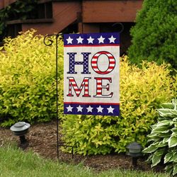 Briarwood Lane American Home Garden Flag 12.5 in. W X 18 in. L