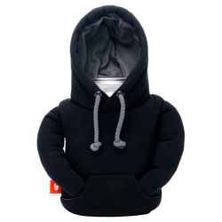Puffin Drinkwear 16 oz Black Cotton Bottle Holder