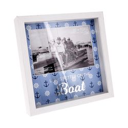 Pavilion We People Bright White MDF Picture Frame 6 x 4 in.