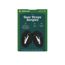 Coghlan's 0.75 in. W X 60 in. L Black Arno Strap 1 lb 2 pk