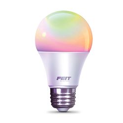 Feit Smart Home A19 E26 (Medium) Smart-Enabled LED Bulb Color Changing 60 Watt Equivalence 1 pk