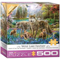 Eurographics Jan Patrik Wolf Lake Fantasy Jigsaw Puzzles Multicolored 500 pc
