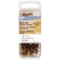 HILLMAN Anchor Wire 1-1/2 in. Boat Bronze Stainless Steel Nail Flat Head 2 oz