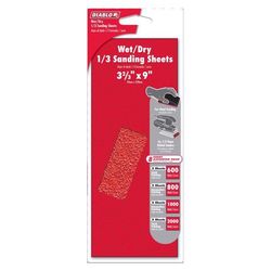 Diablo 9 in. L X 3-2/3 in. W Assorted Grit Aluminum Oxide Sanding Sheet 10 pk