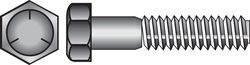 HILLMAN 7/16 in. D X 1 in. L Heat Treated Zinc Steel Hex Head Cap Screw 50 pk