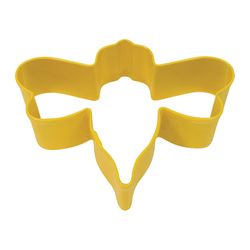 R&M International Corp 3 in. L Bumble Bee Cookie Cutter Yellow 1 pc