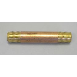 Campbell 1-1/2 in. MPT Red Brass Nipple 3-1/2 in. L
