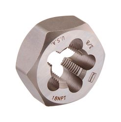 Irwin Hanson SAE 3/8 in. 3/8-18 Hexagon Die
