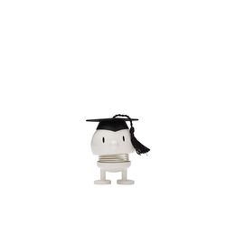 Hoptimist Graduation IQ Bumble Decorative Figurine ABS Plastic/Steel 1 pk