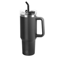 OGGI 40 fl. oz. Black BPA Free Thermal Travel Mug