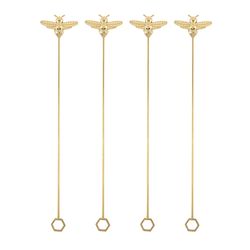 Foster & Rye gold Steel/Zinc Stir Sticks 4