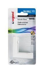 Legrand On-Wall 2 in. L Outside Elbow 1 pk