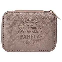 History & Heraldry Never Let Anyone Dull Your Sparkle Pamela Travel Jewellery Box 1 pk