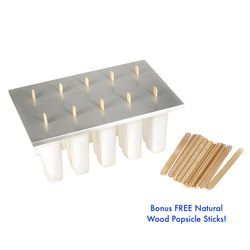 Fox Run Polypropylene Ice Pop Maker