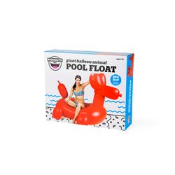 BigMouth Red Vinyl Inflatable Giant Balloon Animal Pool Float