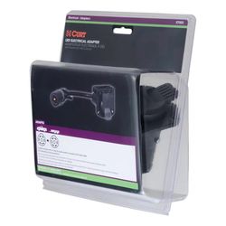 CURT 7 Way LED Electrical Adapter