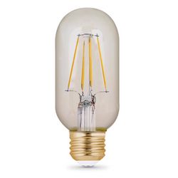 Feit T14 E26 (Medium) LED Bulb Amber Soft White 40 Watt Equivalence 1 pk