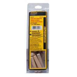 Eazypower Isomax Fluted Wood Dowel Pin 5/16 in. D X 1-1/2 in. L 33 pk