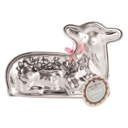 Nordic Ware 11 in. W X 8 in. L Lamb Cake Pan