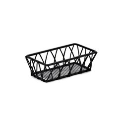 Spectrum Twist 3 in. L X 6 in. W X 2 in. H Black Tray