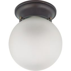 Satco Nuvo 7.25 in. H X 6 in. W X 6 in. L Ceiling Light