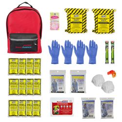 Ready America Ready America 12.5 x 9 x 5 in. Multicolored Emergency Kit 7.75 lb 33 pc
