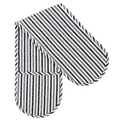 Mrs. Andersons Baking Black Cotton Oven Mitt