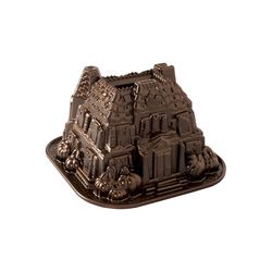 Nordic Ware 9 in. W X 9 in. L Haunted Manor Bundt Pan Bronze