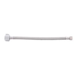 BrassCraft Plumbshop 3/8 in. D X 20 ft. L Braided Stainless Steel Hose