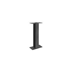 Architectural Mailboxes Oasis 28 H Pedestal 28 in. Powder Coated Black Metal Mailbox Post