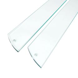 Fortress Railing Products Pure View 40 in. H X 0.32 in. W X 3.75 in. L Glass Baluster Railing
