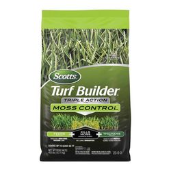 Scotts Turf Builder Moss Control Lawn Fertilizer For Multiple Grass Types 8000 sq ft