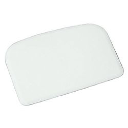 Chef Craft White Plastic Dough Scraper