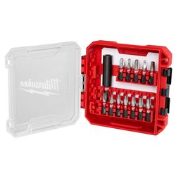 Milwaukee Shockwave Assorted Impact Duty Driver Bit Set Alloy Steel 13 pc