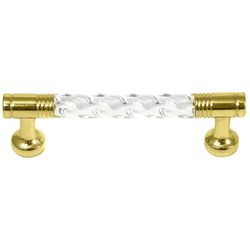 Laurey Acrystal T-Bar Cabinet Pull 3 in. Brass Gold 1 pk