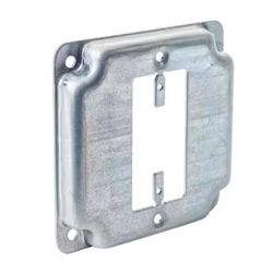 Southwire Square Steel 1 gang Exposed Work Cover