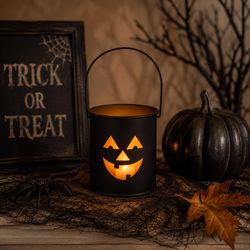 Gerson 4.25 in. Lighted Decoration Halloween Decor