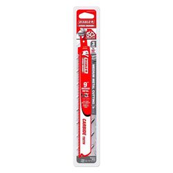 Diablo Steel Demon 9 in. Carbide Medium Metal Reciprocating Saw Blade 10 TPI 3 pk
