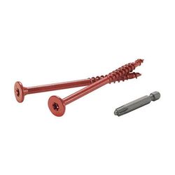 FastenMaster FlatLok No. 14 X 2-7/8 in. L Torx Ttap Epoxy Coarse Wood Screws 50 pk