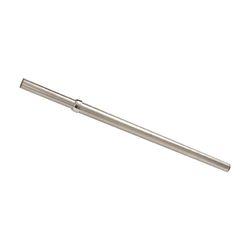 Lido 120 in. L X 1-3/8 in. D Adjustable Brushed Stainless Steel Closet Rod