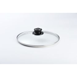 Swiss Diamond Glass/Stainless Steel Lid 9.5 in. Clear