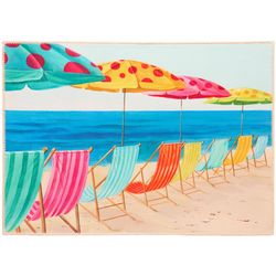 Olivia's Home 22 in. W X 32 in. L Multicolored Beach Resort Polyester Accent Rug